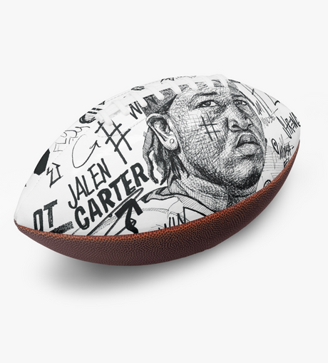 Jalen Carter Collectible Football