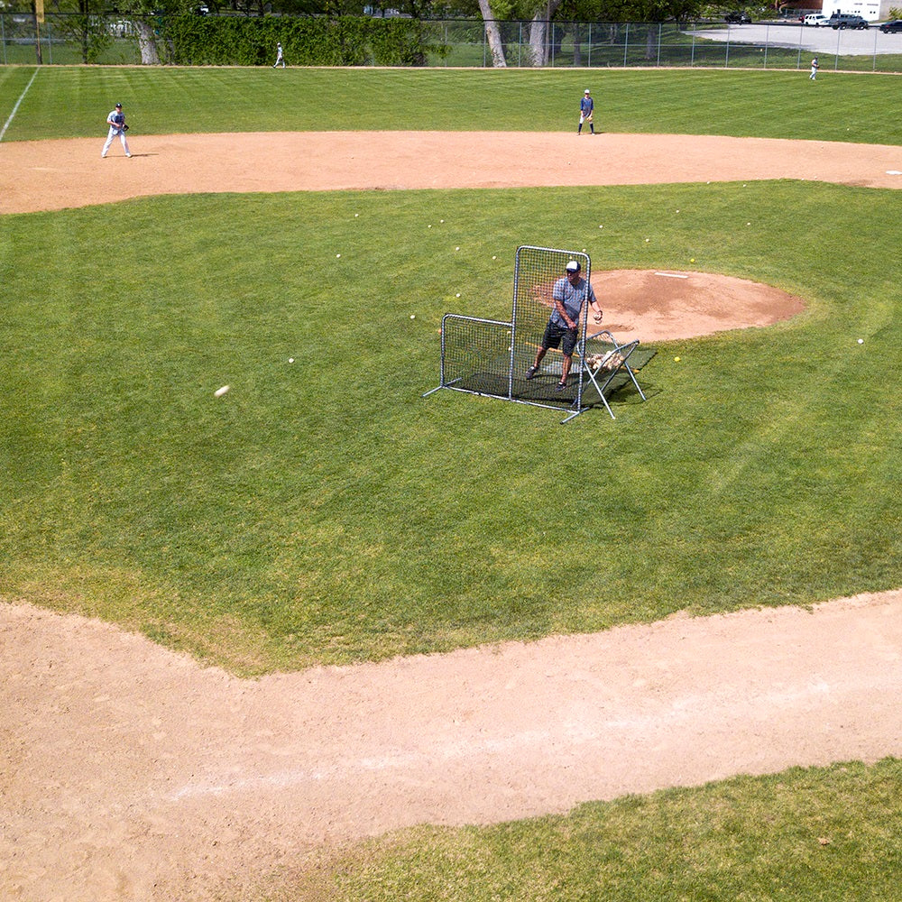 Skywalker Sports Competitive Series 7' x 7' Pitchers L-Screen