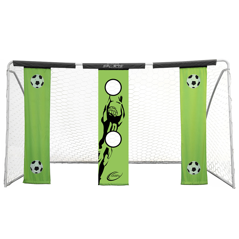 Skywalker Sports 12' x 7' Soccer Goal with Practice Banners