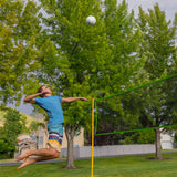 Skywalker Sports Volleyball Kit Including Carry Bag, Volleyball, and Staked Poles