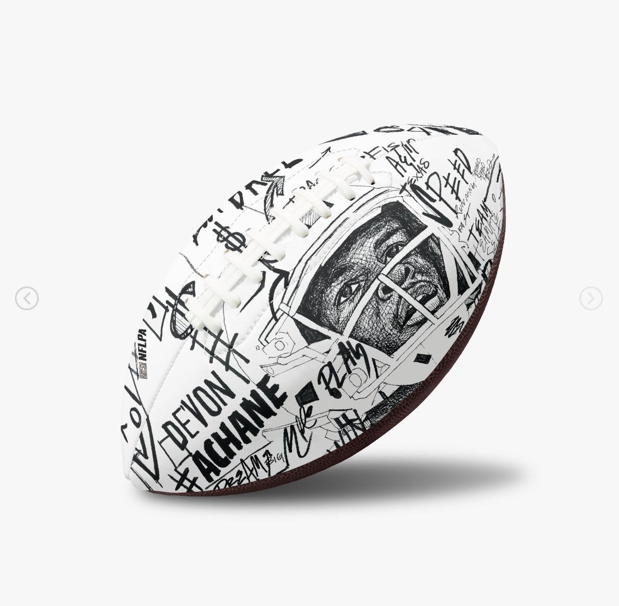 De'Von Achane Collectible Football