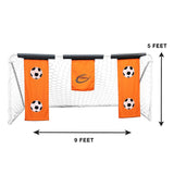 Skywalker Sports 9' x 5' Soccer Goal with Practice Banners