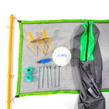 Skywalker Sports Volleyball Kit Including Carry Bag, Volleyball, and Staked Poles